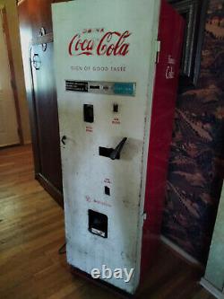 1958 Coca-cola Westinghouse Soda Machine Coke Vending