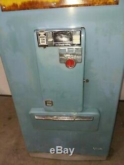 1958 Vendo Coke Milk Vending Machine Very Rare Nice Origional