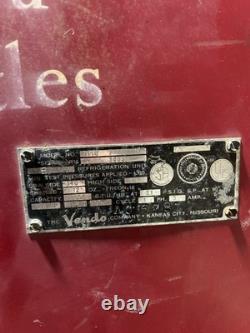 1958 Vendo H110F (V-110) Coca-Cola Bottle Vending Machine