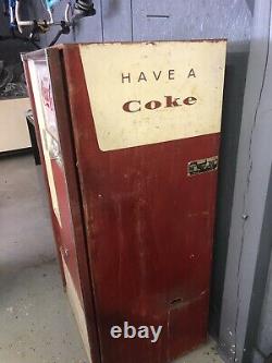 1959 Coke/ Coca-Cola Vending Machine, Vendo H63B