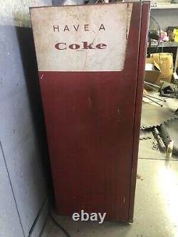 1959 Coke/ Coca-Cola Vending Machine, Vendo H63B