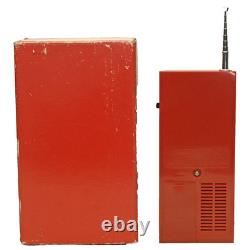 1960's/70's COCA-COLA VENDING MACHINE AM/FM TRANSISTOR RADIO ORIGINAL BOX