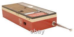 1960's/70's COCA-COLA VENDING MACHINE AM/FM TRANSISTOR RADIO ORIGINAL BOX