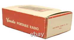 1960's/70's COCA-COLA VENDING MACHINE AM/FM TRANSISTOR RADIO ORIGINAL BOX