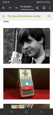 1960's Pepsi Transistor Radio Just Like The Beatles Used On Tour In USA