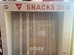 1960's Tom's Snack Vending Machine with Pepsi Logo