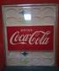 1960's Vintage Coca-Cola Vending Machine Sign Panel, Possibly Cavalier 64