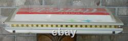 1960's Vintage Coca-Cola Vending Machine Sign Panel, Possibly Cavalier 64, READ