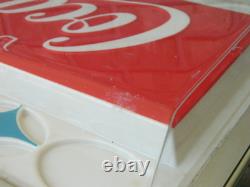 1960's Vintage Coca-Cola Vending Machine Sign Panel, Possibly Cavalier 64, READ