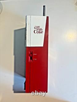 1960's Vintage Westinghouse Coca-Cola Vending Machine Transistor Radio (NICE)