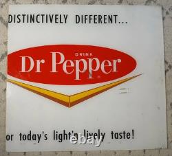 1962 1960s Vintage Dr. Pepper Sign Vintage Soda Sign Dr. Pepper Vending Machine