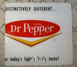 1962 1960s Vintage Dr. Pepper Sign Vintage Soda Sign Dr. Pepper Vending Machine