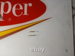 1962 1960s Vintage Dr. Pepper Sign Vintage Soda Sign Dr. Pepper Vending Machine