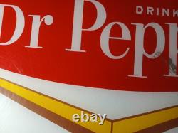 1962 1960s Vintage Dr. Pepper Sign Vintage Soda Sign Dr. Pepper Vending Machine