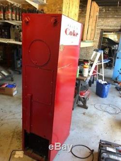 1963 Cavalier Cs-55e Vintage Coca-cola Vending Machine