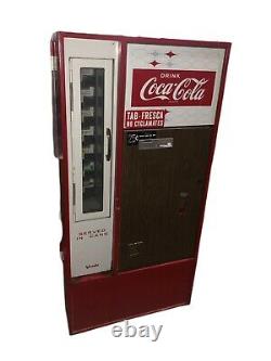 1968 Vendo Company Coca Cola Vending Machine- Refrigerates & Works