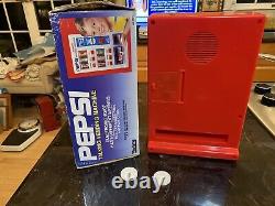 1991 Pepsi Talking Battery Operated Vending Machine Electronic Voice Exc In Box