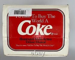 1993 Enesco Coca-Cola Machine Plays I'd Like To Buy the World a Coke (C4)