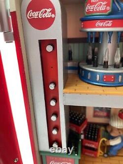 1993 Enesco Coca-Cola Machine Plays I'd Like To Buy the World a Coke (C4)