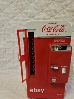 1994 Vintage Have A Coke Drink Coca Cola In Bottles Mini Machine Toy Music Vendo