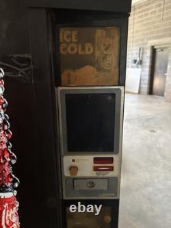1995 VTG Coin Only Coca-Cola Soda Vending Machine with LED Display
