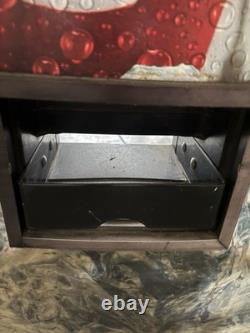 1995 VTG Coin Only Coca-Cola Soda Vending Machine with LED Display