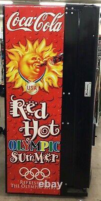 1996 Atlanta Olympics Coca-Cola Machine Signed By Gold Medalist Winners Rare