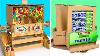 2 Amazing Candy Dispensers From Cardboard Easy And Fun Candy Storage Devices