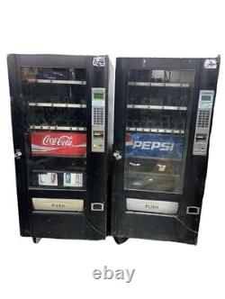 (2) KIMMA Combo Vending Machines NEED WORK