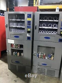 2 X Snack & Soda Combo Vending Machines