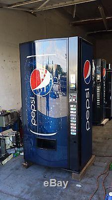 2 X Vendo Multi Price Pepsi Soda Vending Mach. 12, 16 & 20 oz 10 Selection