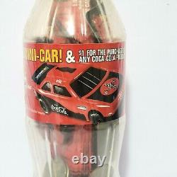 2003 Coca-Cola Bank Bottle Vending Machine Prize with Diecast Car & 4 Quarters