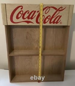 2020 Jacobs & Vendo Mini Coca Cola Vending Machines & Display Shelf