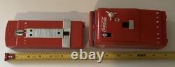 2020 Jacobs & Vendo Mini Coca Cola Vending Machines & Display Shelf