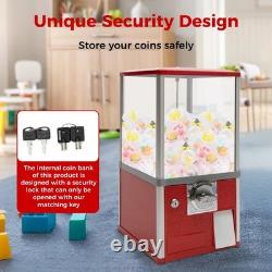 25-Cent Vending Machines, Coin Operated Commercial Large Capacity Gumball Mac