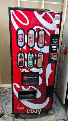 29 SLIM Royal Vendors 550 Coca-Cola 6 Select Cans Bottles Soda Vending Machine