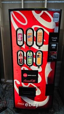29 SLIM Royal Vendors 550 Coca-Cola 6 Select Cans Bottles Soda Vending Machine
