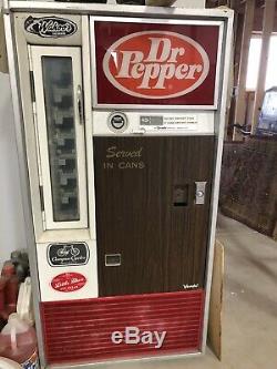 3 Vendo Vintage Bottle Can Soda Pop Vending Machines 70s Coke, Pepsi, Dr Pepper