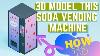 3d Modelling A Soda Vending Machine In Blender