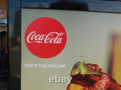 41 T Coca-Cola Rolling Lift Top Soda Beer Mini Fridge Electric Cooler By IDW