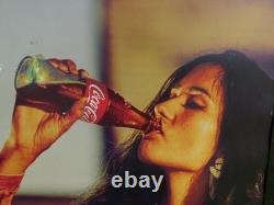 41 T Coca-Cola Rolling Lift Top Soda Beer Mini Fridge Electric Cooler By IDW