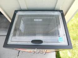 41 T Coca-Cola Rolling Lift Top Soda Beer Mini Fridge Electric Cooler By IDW 41 T Coca-Cola Rolling Lift Top Soda Beer Mini Fridge Electric Cooler By IDW