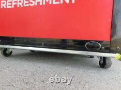 41 T Coca-Cola Rolling Lift Top Soda Beer Mini Fridge Electric Cooler By IDW 41 T Coca-Cola Rolling Lift Top Soda Beer Mini Fridge Electric Cooler By IDW