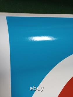 6 Pepsi Soda Stickers Decal Pop Vending Machine Cooler Original 18x25 Large