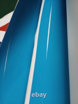 6 Pepsi Soda Stickers Decal Pop Vending Machine Cooler Original 18x25 Large