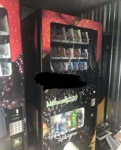 6 Vending Machine Seaga COMBO SODA / SNACK candy pop Office Deli Food truck Gene