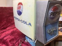 60s PEPSI COLA Theatre Drive In Soda Pop Fountain Dispenser Head Booth FD100