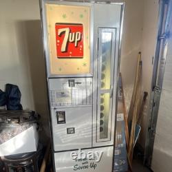 7 Up Soda Vending Machine Fresh Up with Seven-Up Vintage
