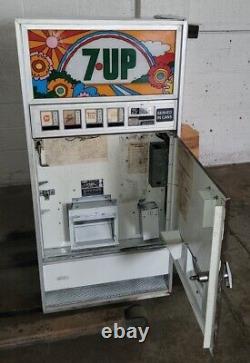 7up Vending Machine John Alcorn Art Design Rare Peter Max Style 70s Working