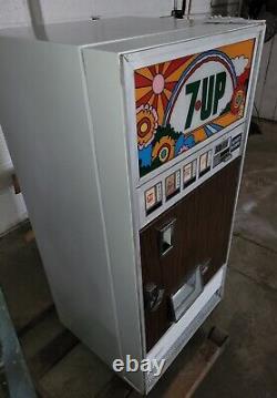 7up Vending Machine John Alcorn Art Design Rare Peter Max Style 70s Working